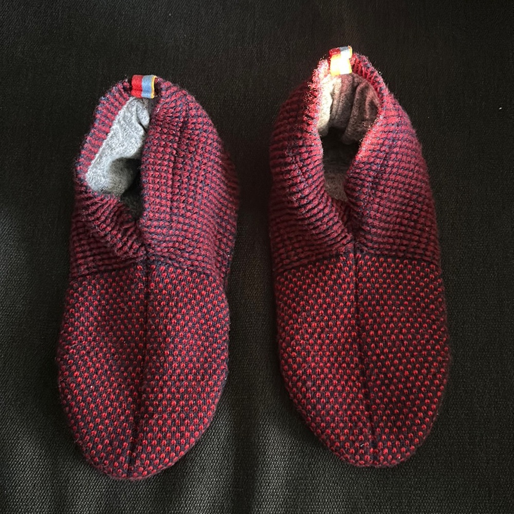 Bombas Mens grippy slippers Large